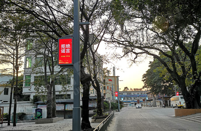 pole led screen