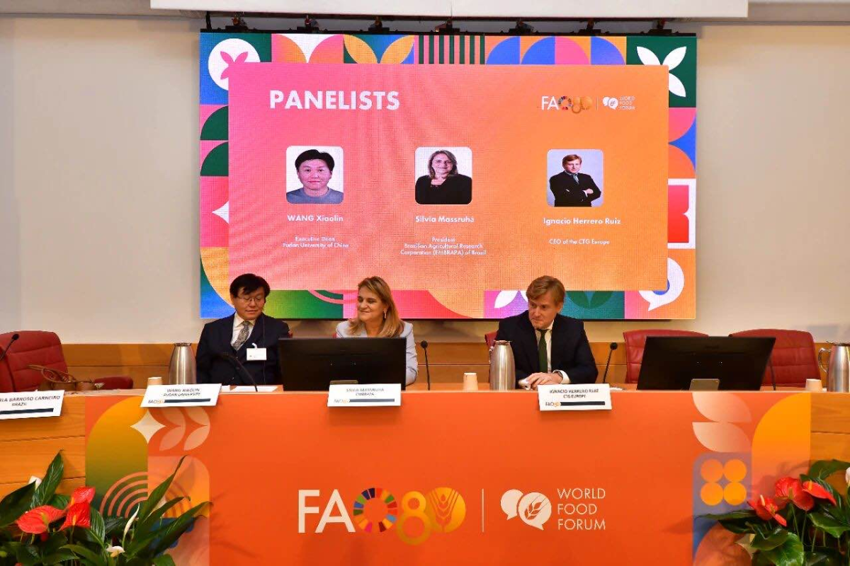 CTGI shares poverty reduction practices in Europe at the 5th World Food Forum